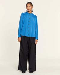 Image 1 of Blusa mao con fruncidos azul de Pepaloves