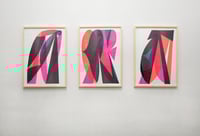 Image 1 of Almost Legible Triptych