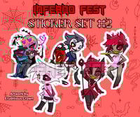 Image 1 of INFERNO FEST STICKER PACK #2
