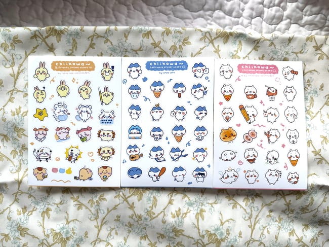 Chiikawa Sticker Sheets