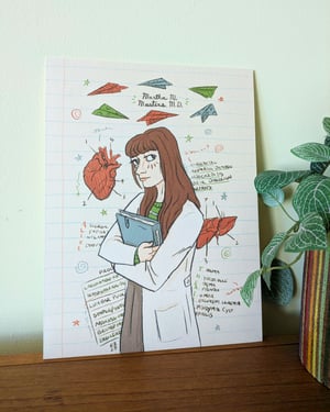 house m.d. martha masters print