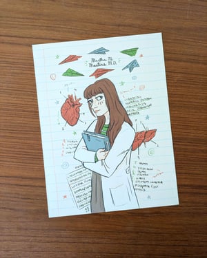 house m.d. martha masters print