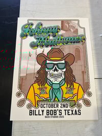 Billy Bob's Texas Screen Printed Poster