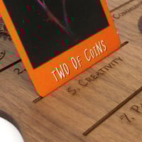 Image 4 of 12-Card Zodiac Tarot Spread Board 