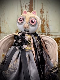 Image 1 of Bat Girl Vanessa and her pet Spider