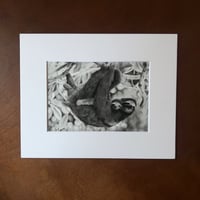 Image 1 of “Blissful serenity” mini matted fine art print 