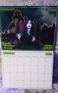 Image 3 of Midnite Mausoleum 2026 Calendar