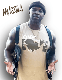 Image 3 of ONE LOVE BIG LOGO TEE ( TAN & BROWN )