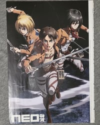 Image 1 of Attack on Titan/Kill la Kill Double-sided Full-page Spread