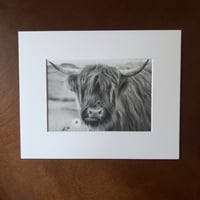 Image 1 of “All aboard” mini matted fine art print 