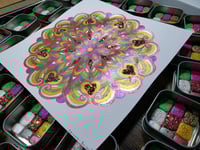 Image 14 of February Magical Crafting Celtic Goddess Brigid Metal Magnetic Palette 6x1/4 & 3x1/6 Pans Watercolor