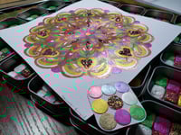 Image 15 of February Magical Crafting Celtic Goddess Brigid Metal Magnetic Palette 6x1/4 & 3x1/6 Pans Watercolor