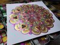 Image 17 of February Magical Crafting Celtic Goddess Brigid Metal Magnetic Palette 6x1/4 & 3x1/6 Pans Watercolor