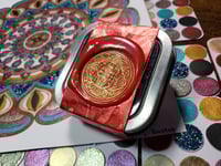 Image 4 of May Magical Crafting Egyptian Goddess of Cats Bast Metal Magnetic Palette 6x1/4 & 3x1/6 Pans Waterco