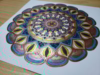 Image 5 of May Magical Crafting Egyptian Goddess of Cats Bast Metal Magnetic Palette 6x1/4 & 3x1/6 Pans Waterco