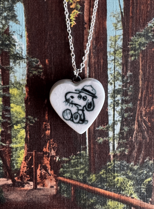 Image of Porcelain Spike Pendant
