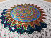 Image 7 of July Magical Crafting Egyptian Goddess Isis Metal Magnetic Palette 6x1/4 & 3x1/6 Pans Watercolor Pai