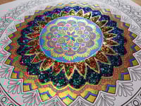 Image 10 of July Magical Crafting Egyptian Goddess Isis Metal Magnetic Palette 6x1/4 & 3x1/6 Pans Watercolor Pai