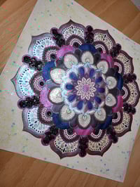 Image 9 of November Magical Crafting Goddess Maman Brigitte Metal Magnetic Palette 6x1/4 & 3x1/6 Pans Watercolo