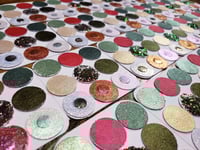 Image 7 of December Magical Crafting Norse Goddess Frigga Metal Magnetic Palette 6x1/4 & 3x1/6 Pans Watercolor 