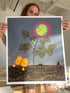 "DEFENSELESS BLOSSOM" GICLÉE PRINT Image 4