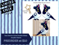 PRE-ORDER Sus Demon Crow Keychain