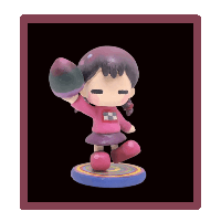 Image 1 of Madotsuki holding egg