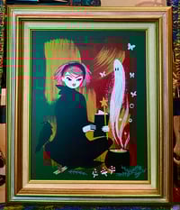 Image 1 of Cutesy Conjuring - Original Painting 
