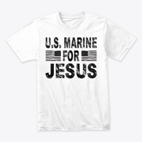 Image 5 of US MARINE FOR JESUS ~ TEE