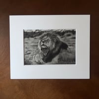 Image 1 of “Here for you” mini matted fine art print 