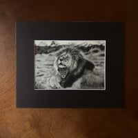 Image 2 of “Here for you” mini matted fine art print 