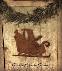 Large Santa on Sleigh 