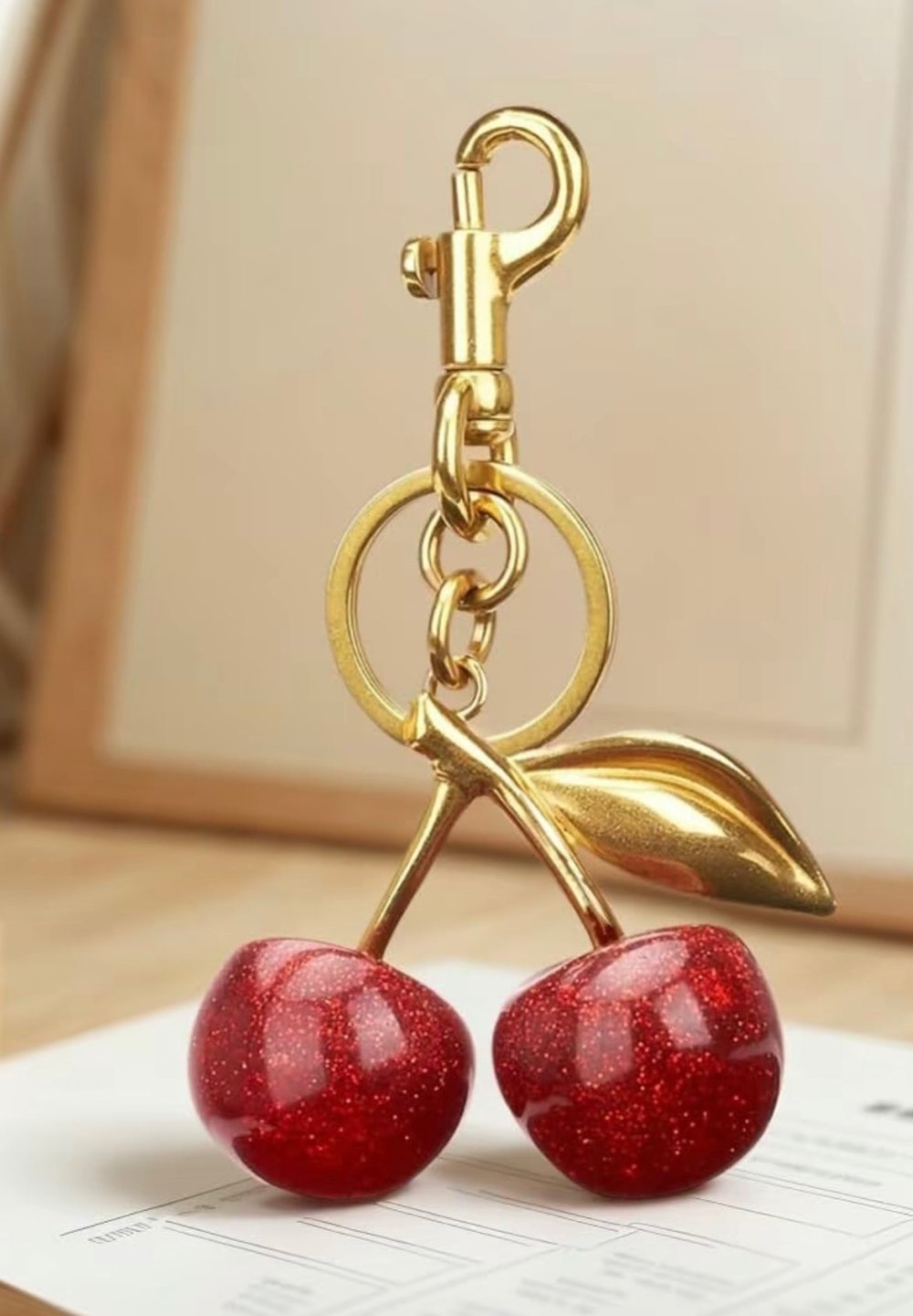 Image of Cherry 🍒 keychain