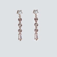 Image 1 of Deco Baguette Drop Earring