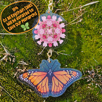 Image 1 of Monarch Butterfly Keychain