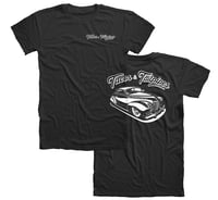 "La Nalgona" - Men's Soft Style Black Tee