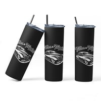 "La Nalgona"  - 20 oz Straight Skinny Tumbler – Insulated Stainless Steel