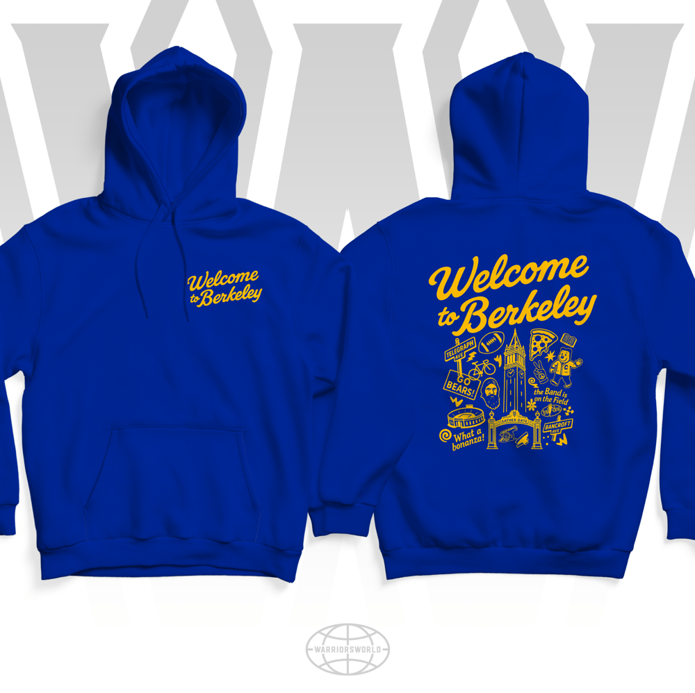 Welcome to Berkeley (Royal Blue Hoodie)