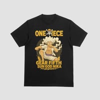 Image 1 of One Piece Gear Fifth Sun God Nika T-Shirt