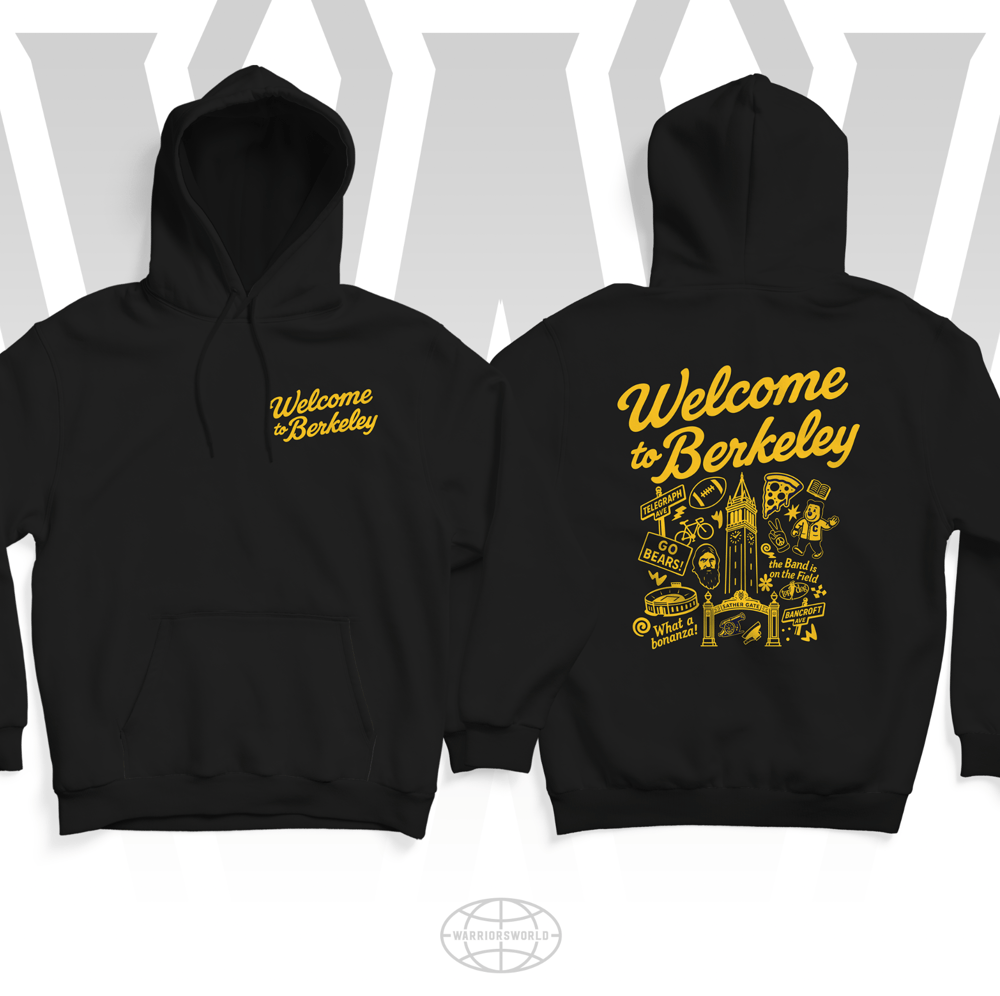 Welcome to Berkeley (Black Hoodie)