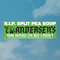 Rest In Peas Bumper Sticker