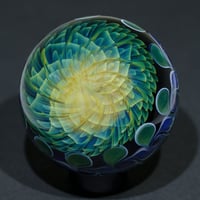 Image 2 of Double Sided Fumed Reticello Dot Implosion
