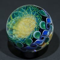 Image 3 of Double Sided Fumed Reticello Dot Implosion