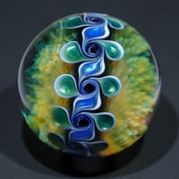 Image 5 of Double Sided Fumed Reticello Dot Implosion