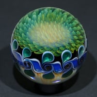 Image 10 of Double Sided Fumed Reticello Dot Implosion
