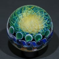 Image 11 of Double Sided Fumed Reticello Dot Implosion