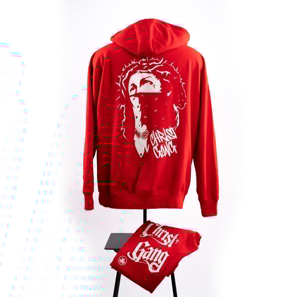 Image of Red Christ Gang Sweatsuit