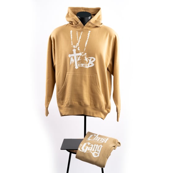 Image of Khaki Christ Gang Sweatsuit