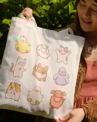 Image 1 of Farm Animal Starter Pack Tote Bag