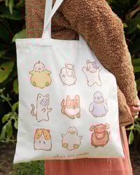 Image 3 of Farm Animal Starter Pack Tote Bag